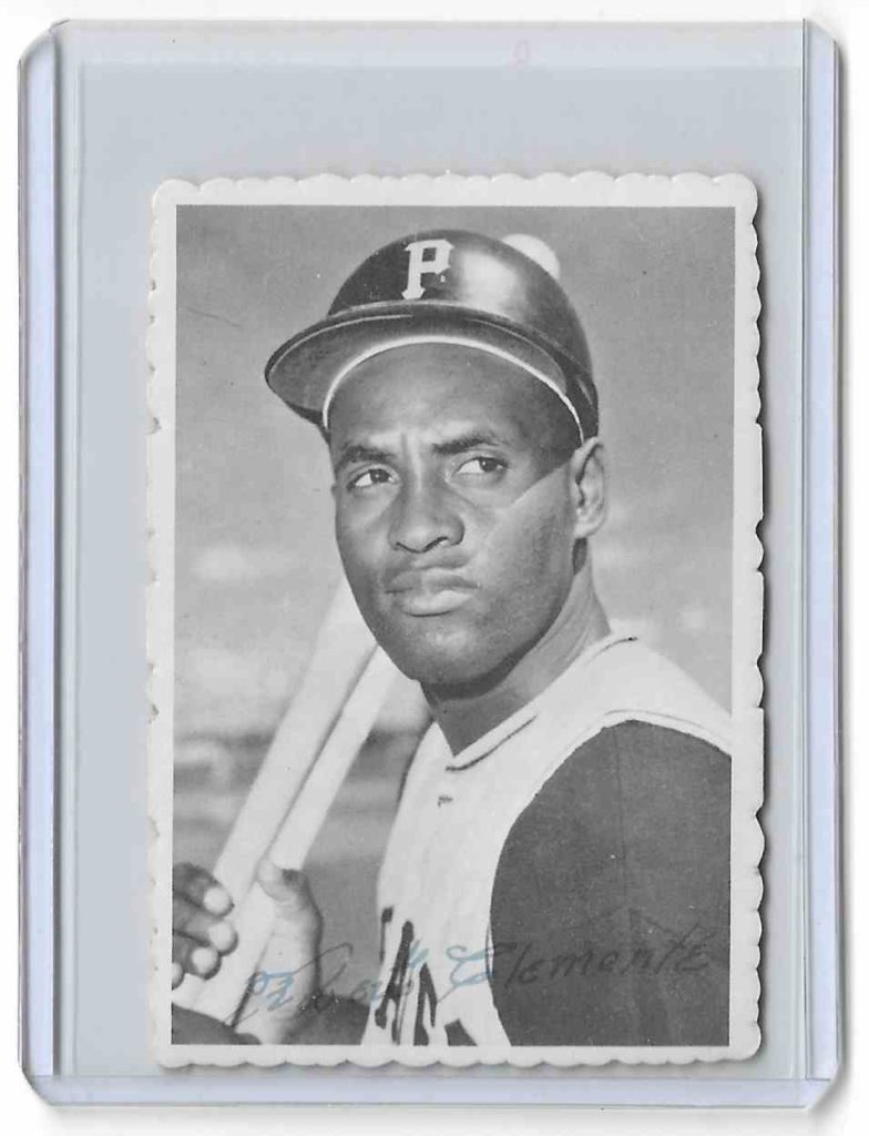 1969 Topps Deckle 27 Roberto Clemente